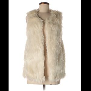 XHILARATION FUR VEST